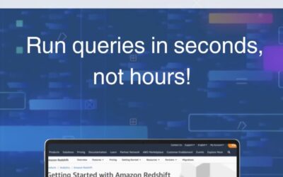 Amazon Redshift crunches numbers in seconds — not hours.